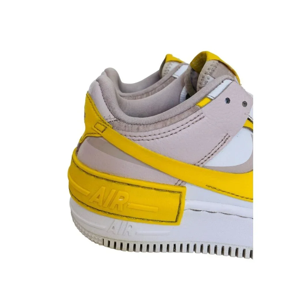 Nike Women's Size 6 Air‎ Force 1 Shadow Sunshine 2020 CJ1641-102 Sneakers Shoes